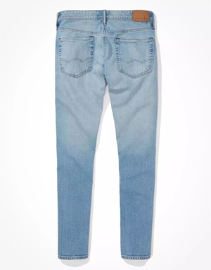 Jean American Eagle AE AirFlexAthletic Mince Bleu Homme | MCB-27690808